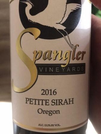 Spangler Petite Sirah 18
