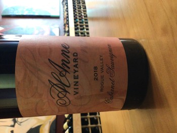 AlAnne Vineyard Cabernet Sauvignon 2018