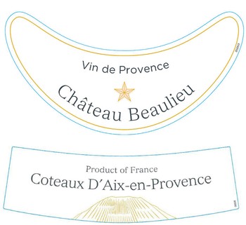 Château Beaulieu Coteaux D'Aix-en-Provence Rosé 2020