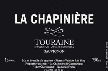 La Chapiniere, Touraine Sauvignon Blanc 2019