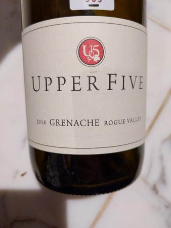 Upper Five 2020 Grenache