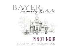 Bayer Family Estate Winery Pinot Noir 2017