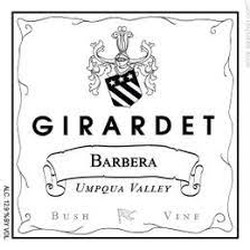 Girardet Wine Cellars  Barbera 2018
