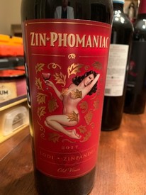 Zin*Phomaniac 2020 Old Vine Zinfandel